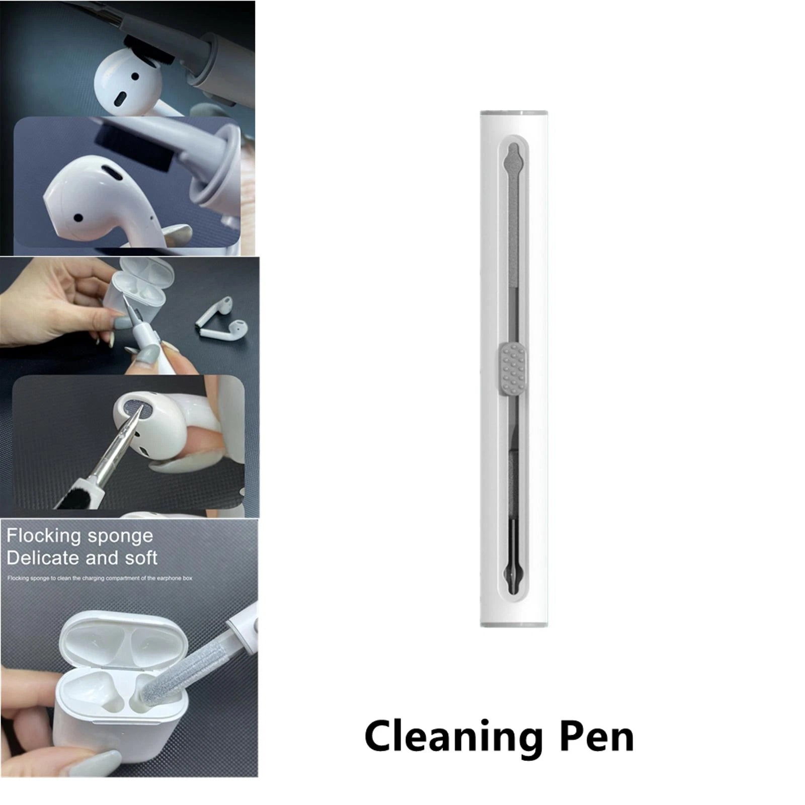 Multi-function Bluetooth Earphone Cleaning Pen Earbuds&charge Box
