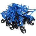 4' X 6' Cargo Net W/ Nylon Hooks Blue | Stretch Bungee Mesh Trunk