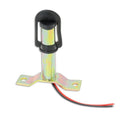 12-24V Amber Rotating Flashing Beacon Light Mounting Pole Stem