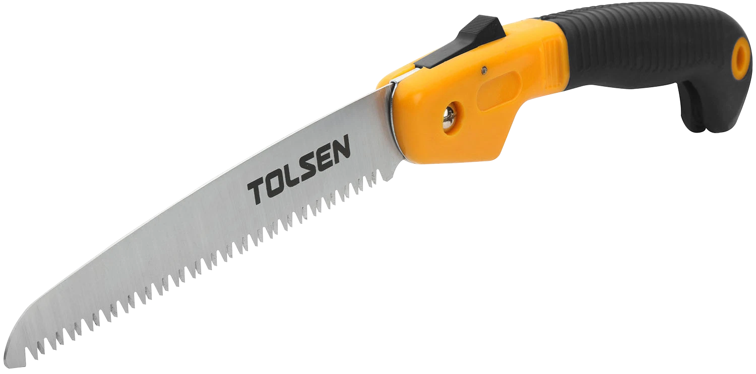 Tolsen Tools 9" Folding Pruning Hand Saw Camping Survival Blade Ax