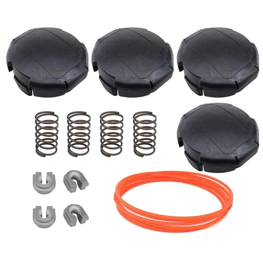 Feed Head Cover Kit Plastic For Snipper Trimmer Brushcutter 375 Inch