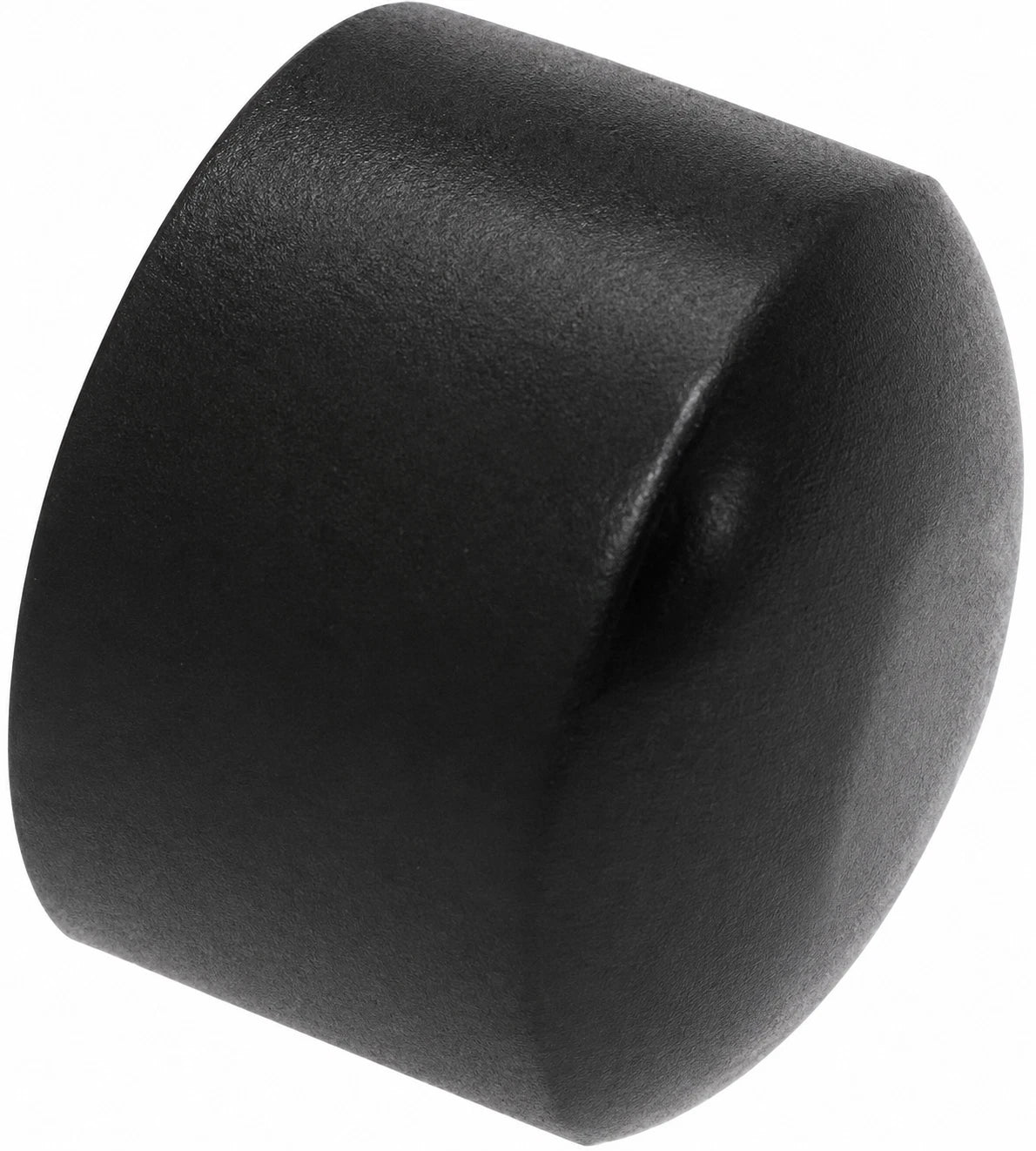 Black Oxide Stainless Steel Round Cap For Jam Nut (Right),unc 1/4" -