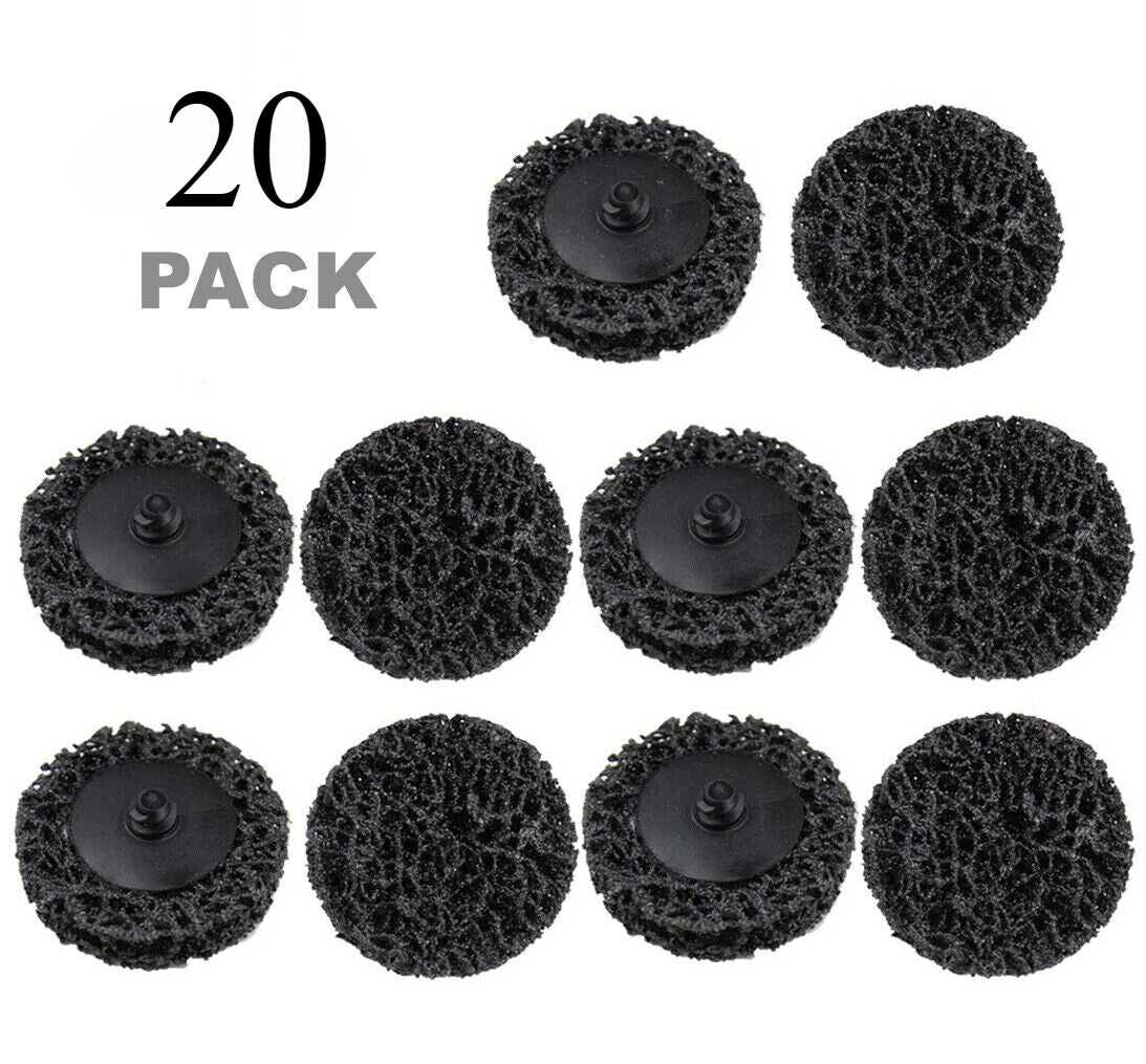 20pc 2 Inch Quick Change Sanding Discs - 46 Grit by Unbranded
