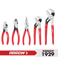 ARROW 5PCS Slip Joint & Diagonal Plier Set