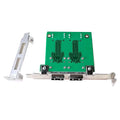 Protable 2-port Internal Sff-8087 To External 8088 Pci Mini Sas