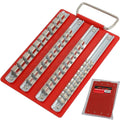 Neilsen Small Socket Rail Tray 1/4" 3/8" 1/2" Organiser Storage Holder