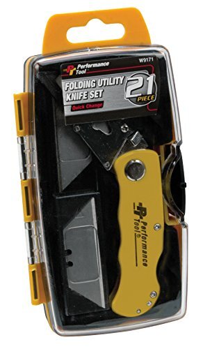 Performance Tool 21-Piece Utility Knife Set by Performance Tool