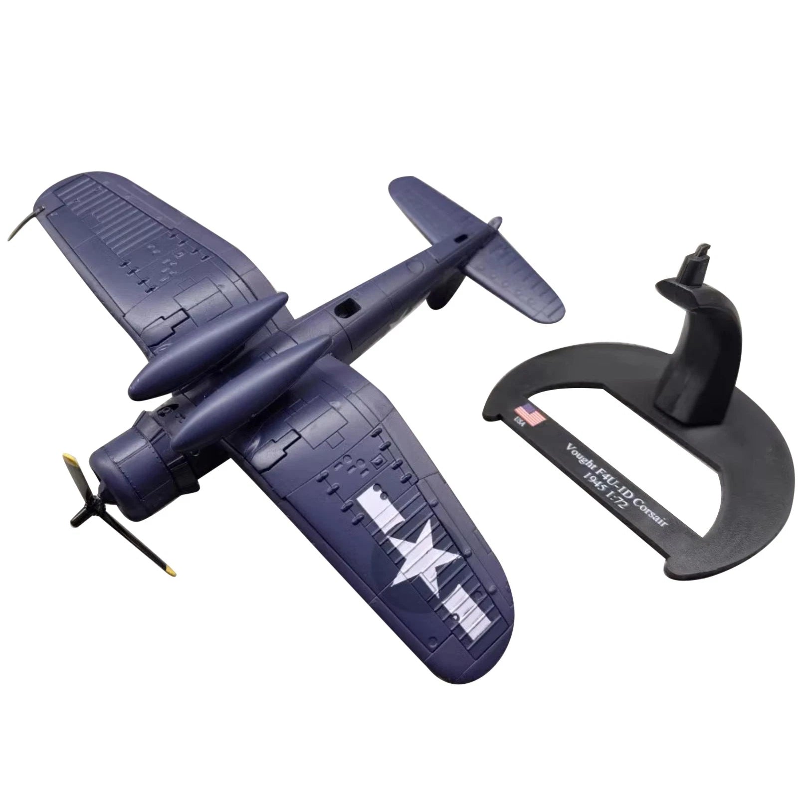 15cm Diecast Alloy 1/72 Wwii Usa Navy F4u Corsair Fighter Model Craft