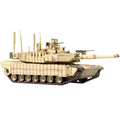 1/72 Scale Diecast Alloy Us Army M1a2 Tusk Ii Tank Military Model Toy
