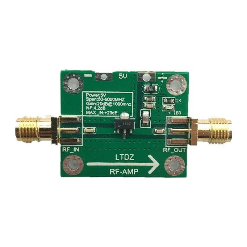 4.2db Power Rf Amplifier Board 50m-6000mhz Transmitter Circuit Module