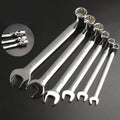 Adjustable Flex Head Socket Wrench Metric Open End Spanner Repair