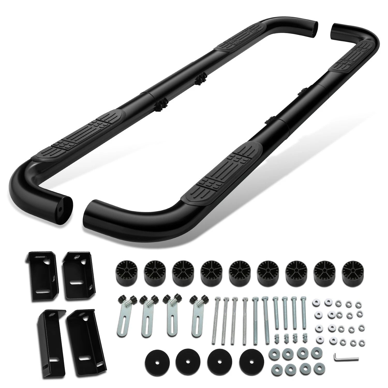 Fit 99-09 Sierra Silverado Black Steel 410lb 3.5" | Built Supply Co