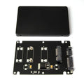 Mini Pci-e Msata Ssd To 2.5" Sata Hard Disk Enclosure Case Converter