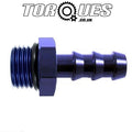 AN -6 (AN6) ORB-6 9/16" UNF Male To 8mm 5/16" Barb Adapter Fitting