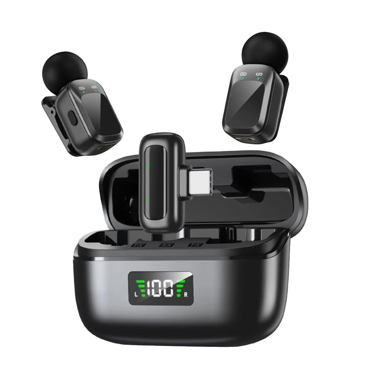 2.4g Wireless Lavalier Microphone For Type-c Phone Usb-c Mini Mic