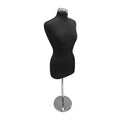 Adjustable Female Mannequin Dress Form Neck Block 22''- 43'' Black