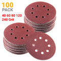 40 60 80 120 240 Grit Sanding Discs 5 Inch by Unbranded