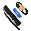 Led 10W Rechargeable Flashlight 400 Lumen Dimmeable Creed Flash Light