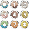 Arabic Numerals Cookie Cutter Set Stainless Steel For Sandwich Baking