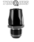 AN -6 Male Swivel Seal Hose Fitting 9/16” UNF Black by Unbranded