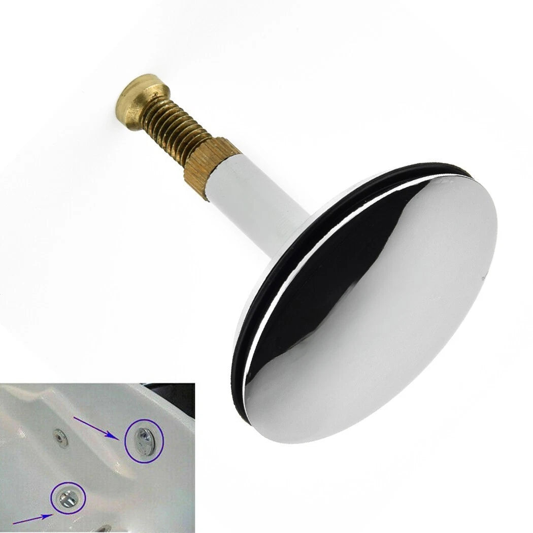 43mm Bathtub Drain Stopper Bathroom Kitchen Sink Waste Pop-up
