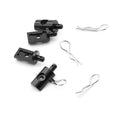 Aluminum Body Mounts Modifying Part For Tamiya Cw-01 Lunch Box 58347