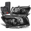 For 2009-2012 Toyota Rav4 Black Clear Sideprojector | Built Supply Co