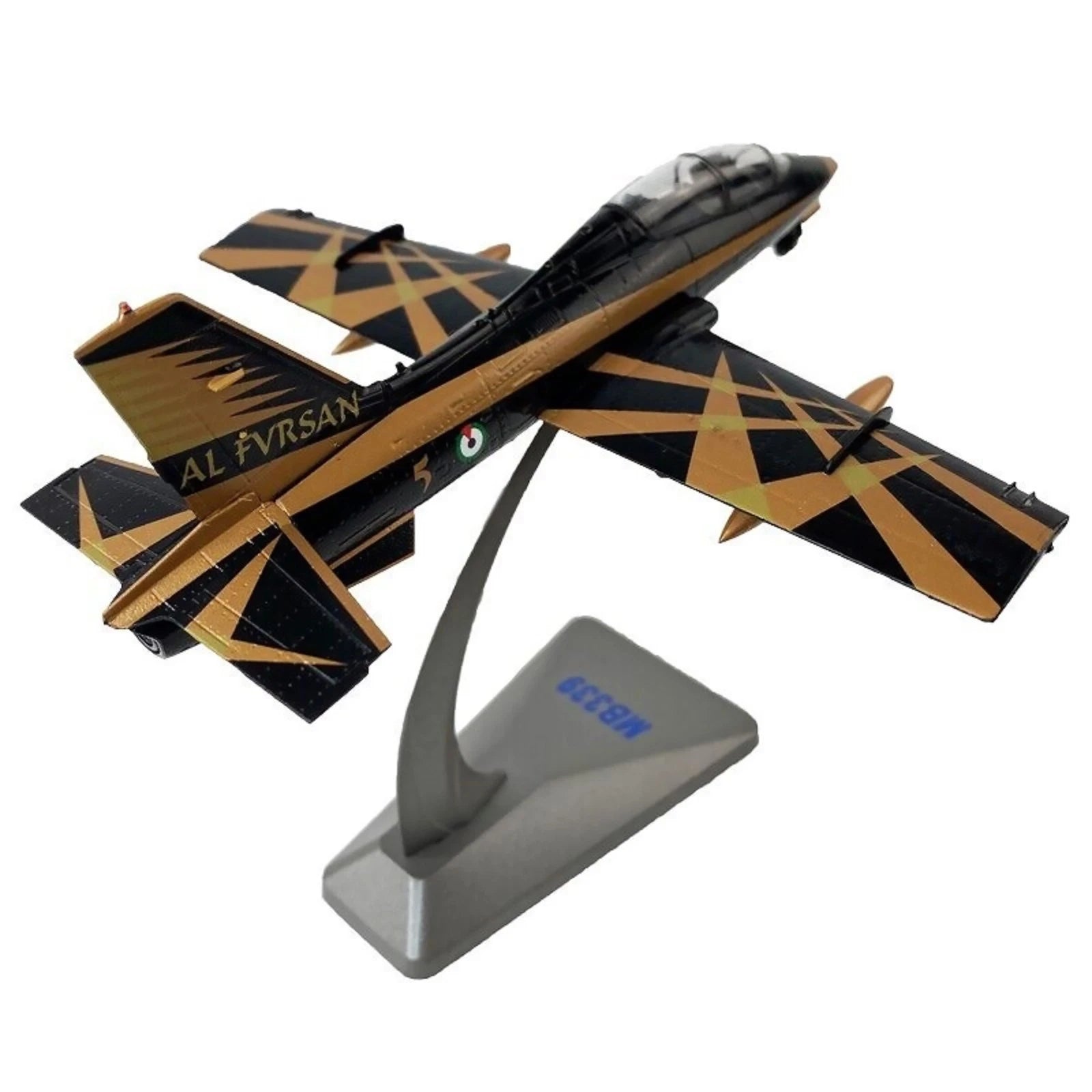 1:72 Italian Mb339 Trainer Alloy Simulation Aircraft Model Military