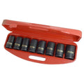 Neilsen 8pc Metric Impact Socket Set 24mm - 38mm