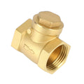 1" Brass Check Unidirectional Pn 1.6 Valve Plumbing Fitting Npt