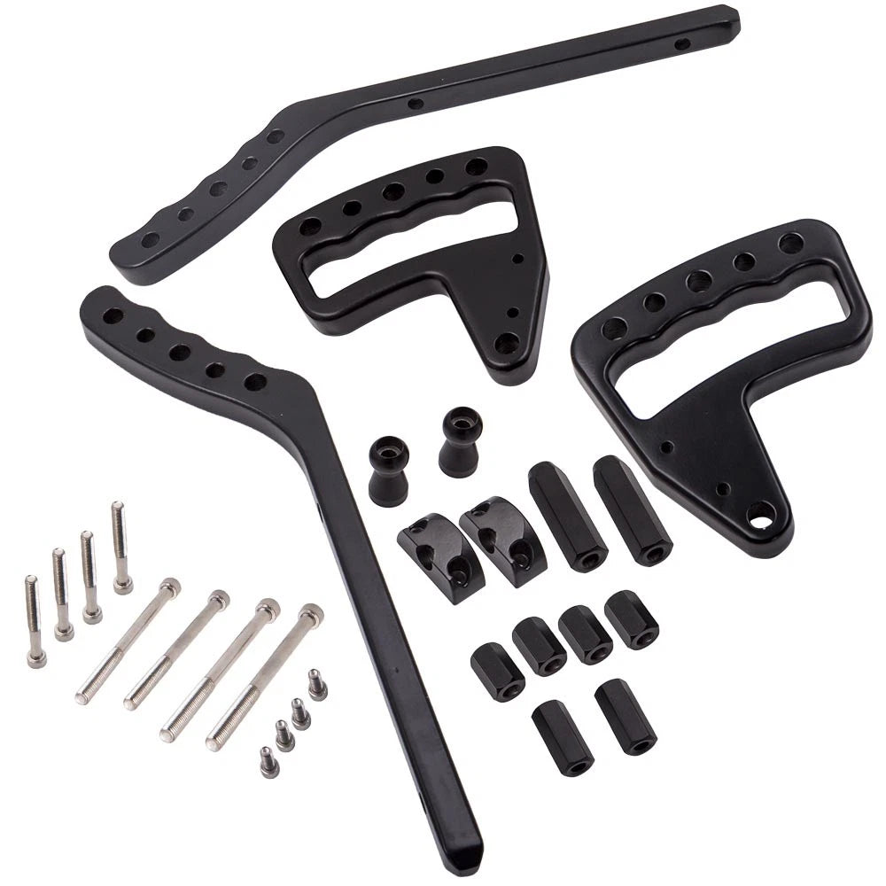 Interior Grab Bar Handles Kit for Jeep Wrangler JK JKU All Models 2007-17