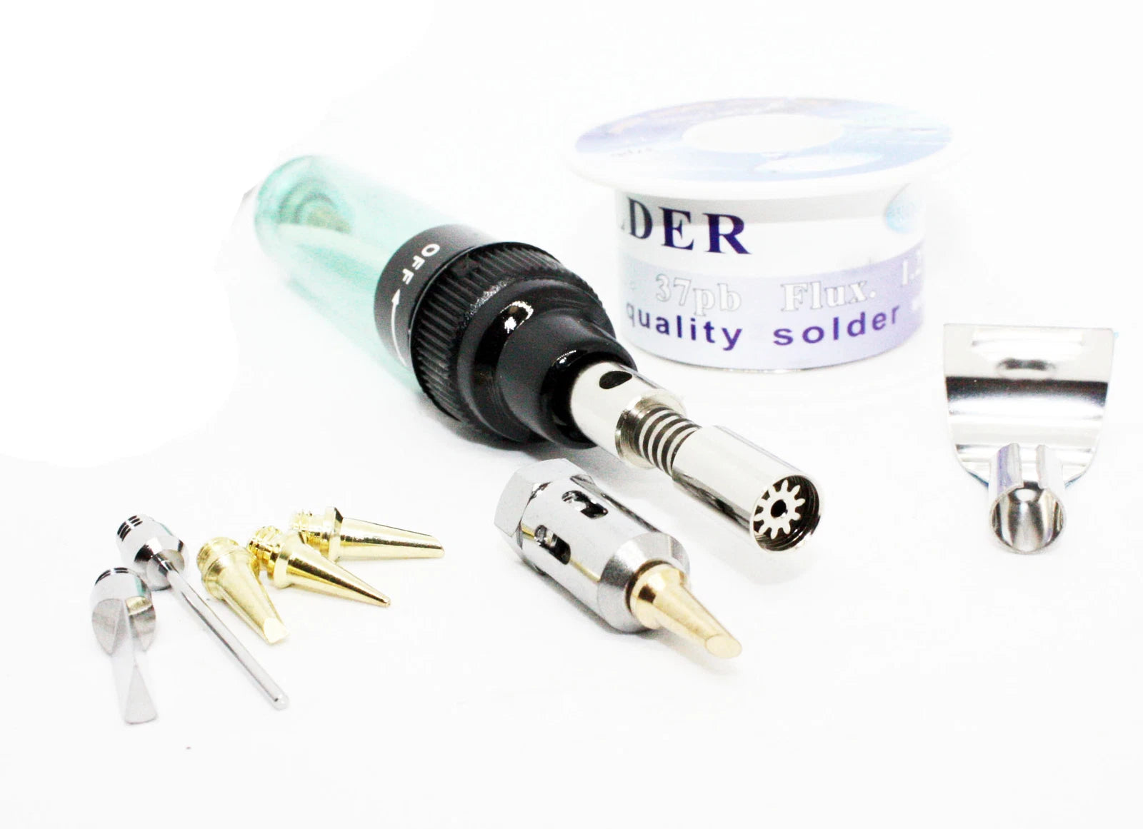 Butane Gas Soldering Iron Blow Torch Hot Knife Cutter & 30g Wire