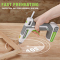 Workpro 7.2V Cordless Hot Melt Glue Gun Rechargeable Fast Preheating