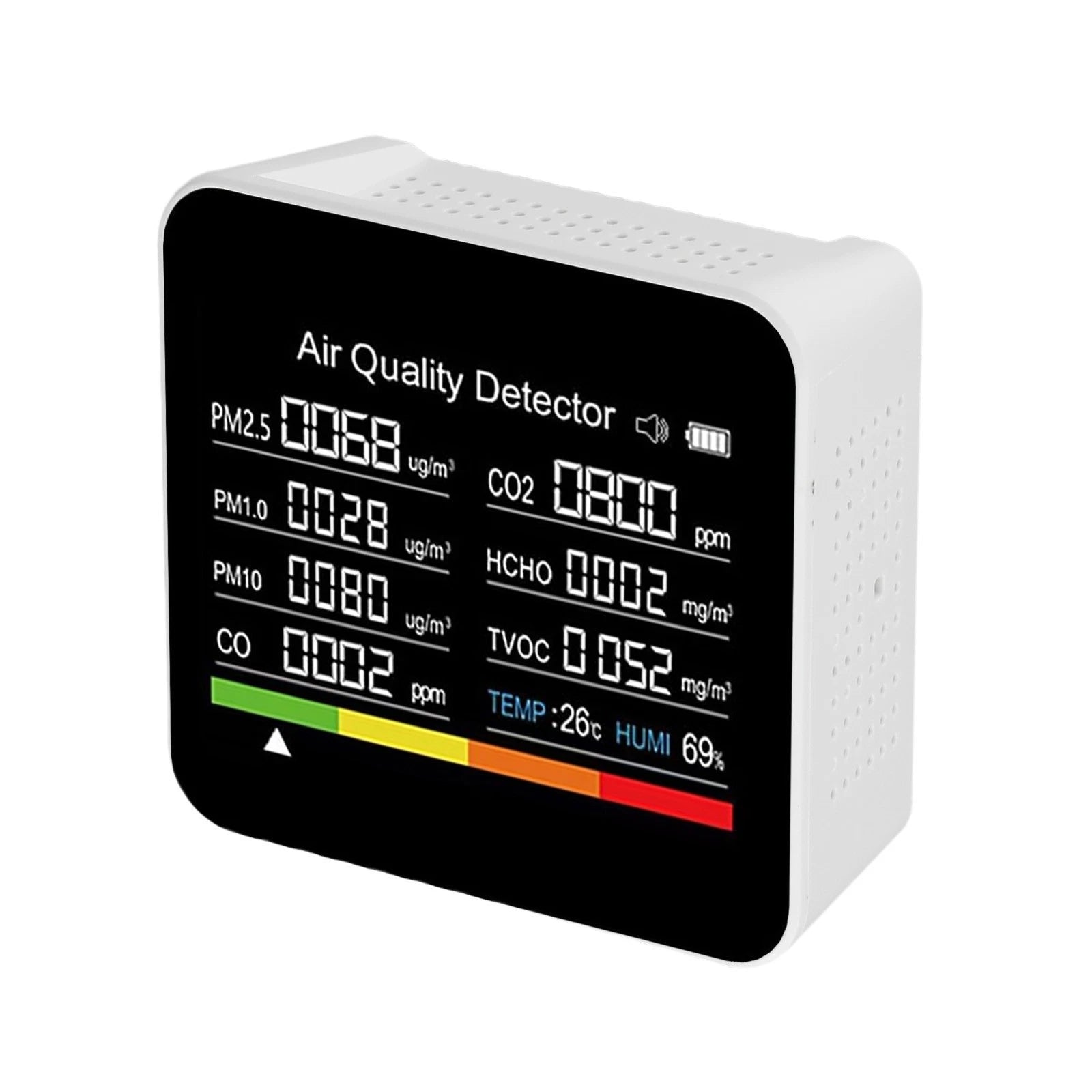 Innovative Portable Device To Measure Indoor Temperature Humidity And