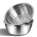 Kitchen Colander 28cm 304 Stainless Steel With Microporous Holes For