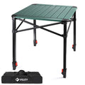 VILLEY Medium Folding Aluminum Camping Table w/ Carry Bag Picnic BBQ