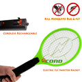 Lot Of 4 Rechargeable Battery Bug Zapper Mosquito Insect Fly Swatter