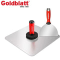 Goldblatt 2PCS Drywall Hand Tool Kit 6" Stainless Steel Joint Knife 13" Hawk Set