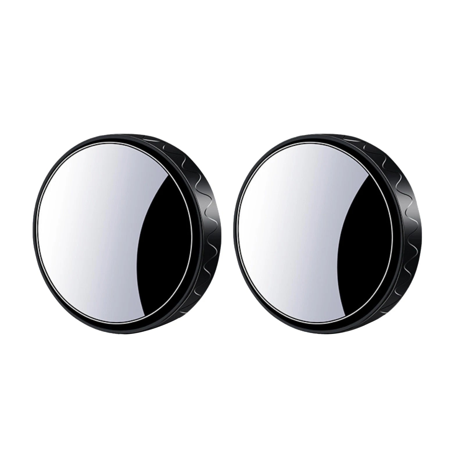 2 Pack Blind Spot Car Mirror With Suction Cup 360° Adjustable Glass