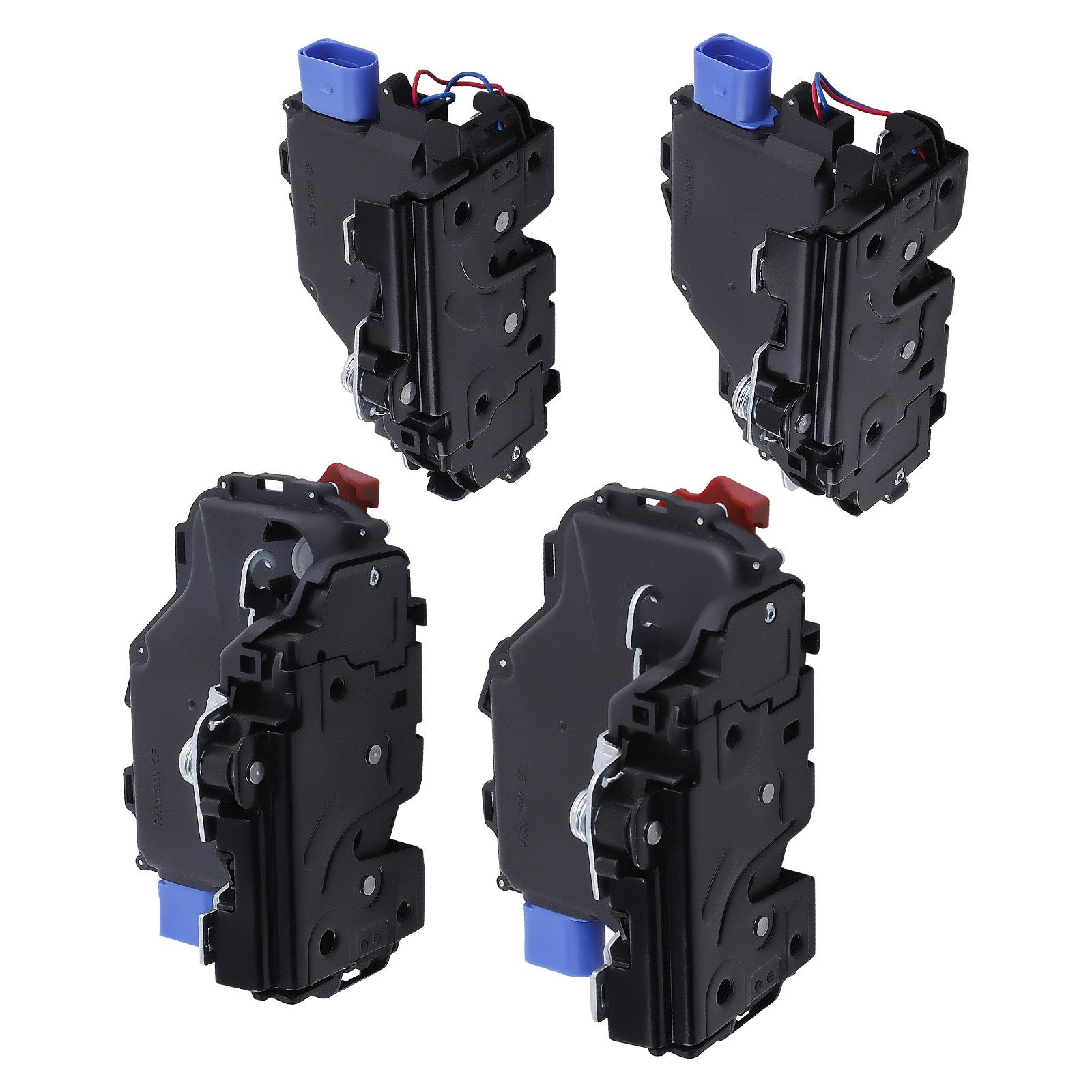 4x Rear Front Door Lock Latch Actuator for VW Golf Plus 05-13
