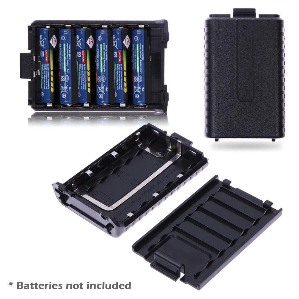 Aaa Battery Case Pack For Baofeng Walkie Talkie Uv-5r Uv-5r Iii