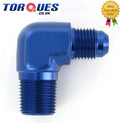 An -6 (an6 Jic-6 an 06) to 3/8" Npt 90 Degree Adapter
