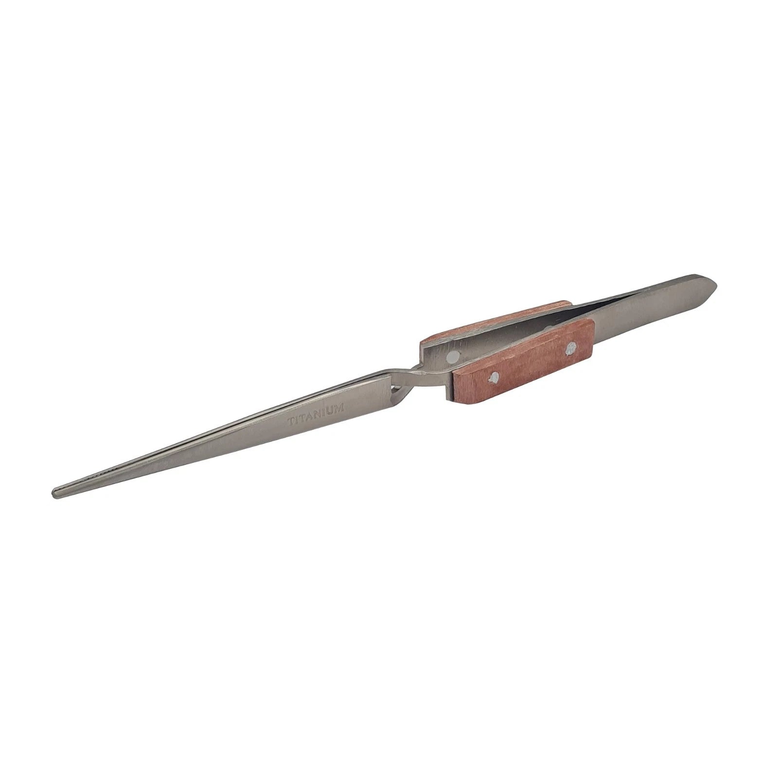 Titanium Tweezer Cross & Self Locking Tweezers 6-1/2" Length With