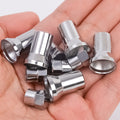 20pcs TR414 Chrome Car Truck Tire Wheel Tyre Valve Stem Hex Cap w/