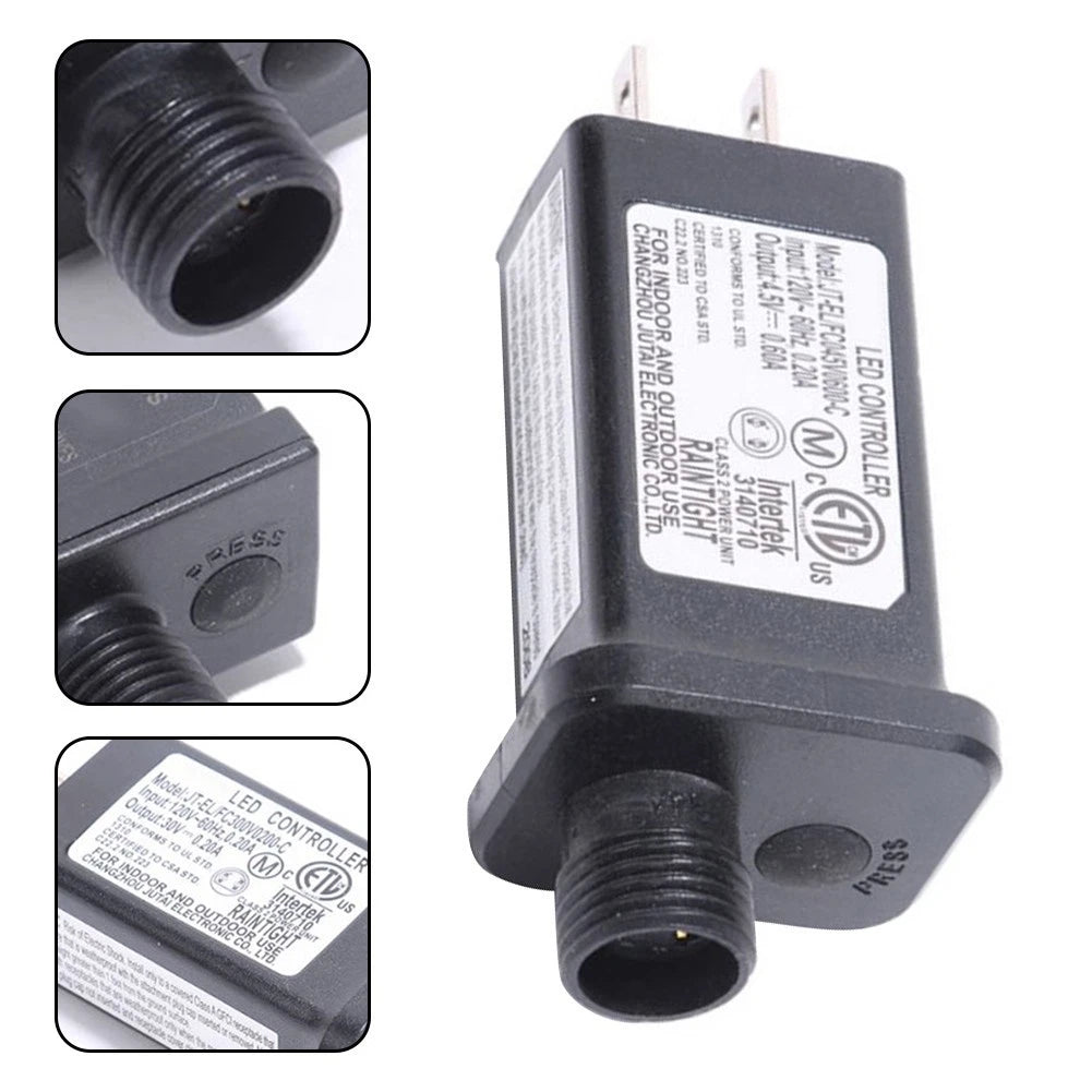 Easily Connectable Ip44 Rated Power Adapter For Outdoor Lighting