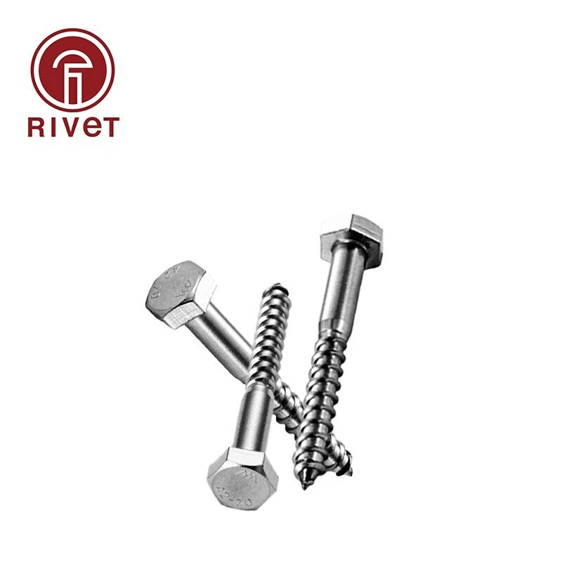 20/50/ A2-70 304 Self External Hex Din571 Standard Tapping Wood Screws