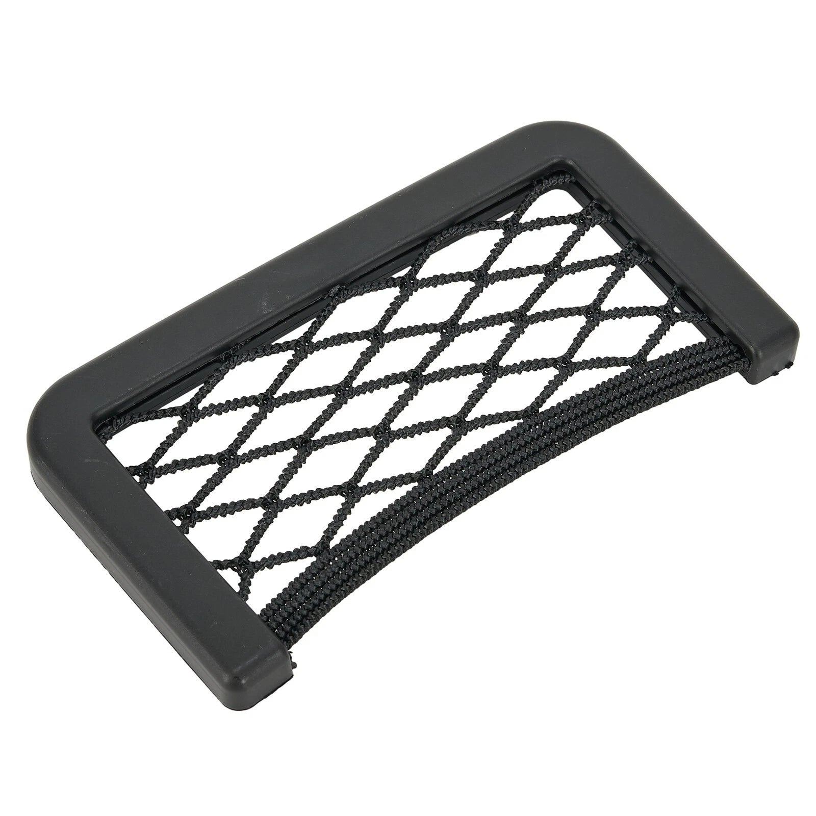 Car Seat Side Back Storage Elastic Mesh Net Bag Phone Holder Pocket -
