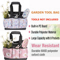Workpro Garden Tool Bag 9 Pockets Heavy Duty Oxford Tool Bag(tools
