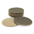10 Pack - 7" Hook and Loop Surface Conditioning Sanding Discs, Tan