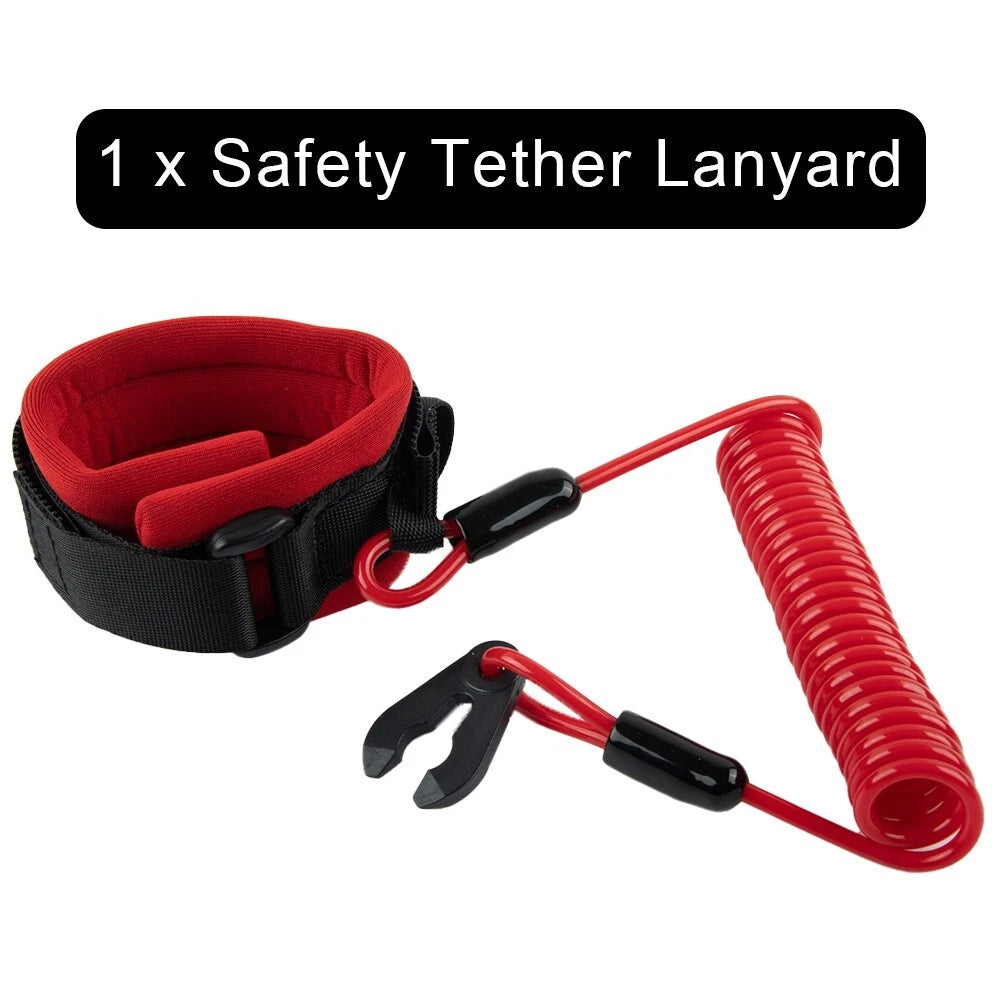 Safety Tether Lanyard Kill Stop Switch Fit For Jet Ski Jt900/jt1100